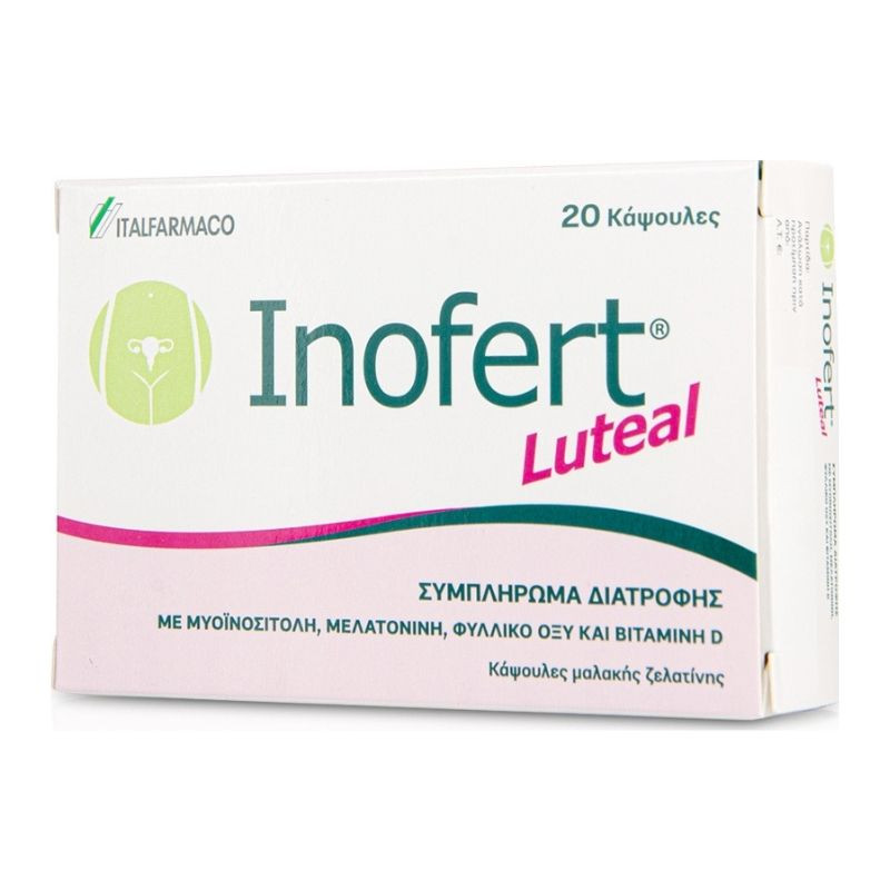 ITALFARMACO Inofert Luteal 20 Κάψουλες