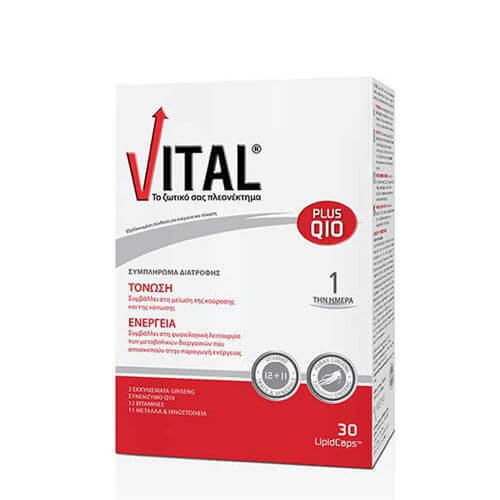 VITAL PLUS Q10 30CAPS