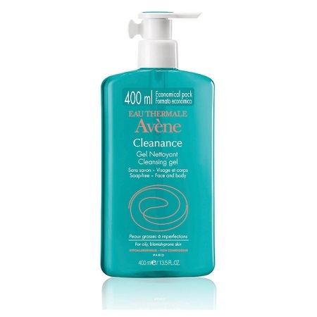 Avene Cleanance Gel Nettoyant Τζελ Καθαρισμού για Πρόσωπο και Σώμα για Λιπαρό Δέρμα/Με Τάση Ακμής, 400ml