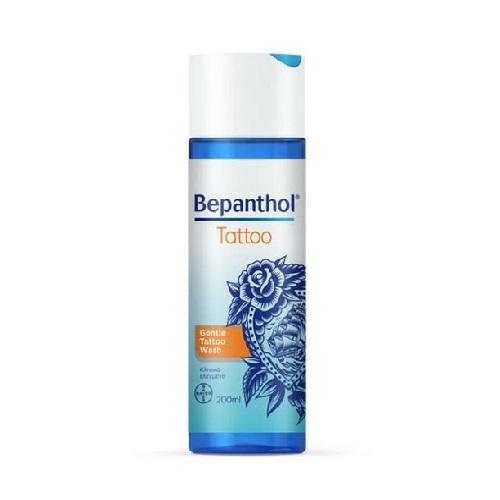 Bepanthol Tattoo Gentle Wash Απαλό Καθαριστικό για Δέρμα με Τατουάζ, 200ml