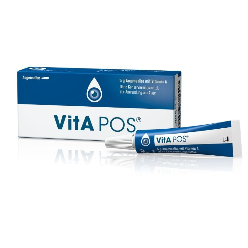 Pharmex Vita-Pos Ointment with Vitamin A Οφθαλμική Αλοιφή 5gr